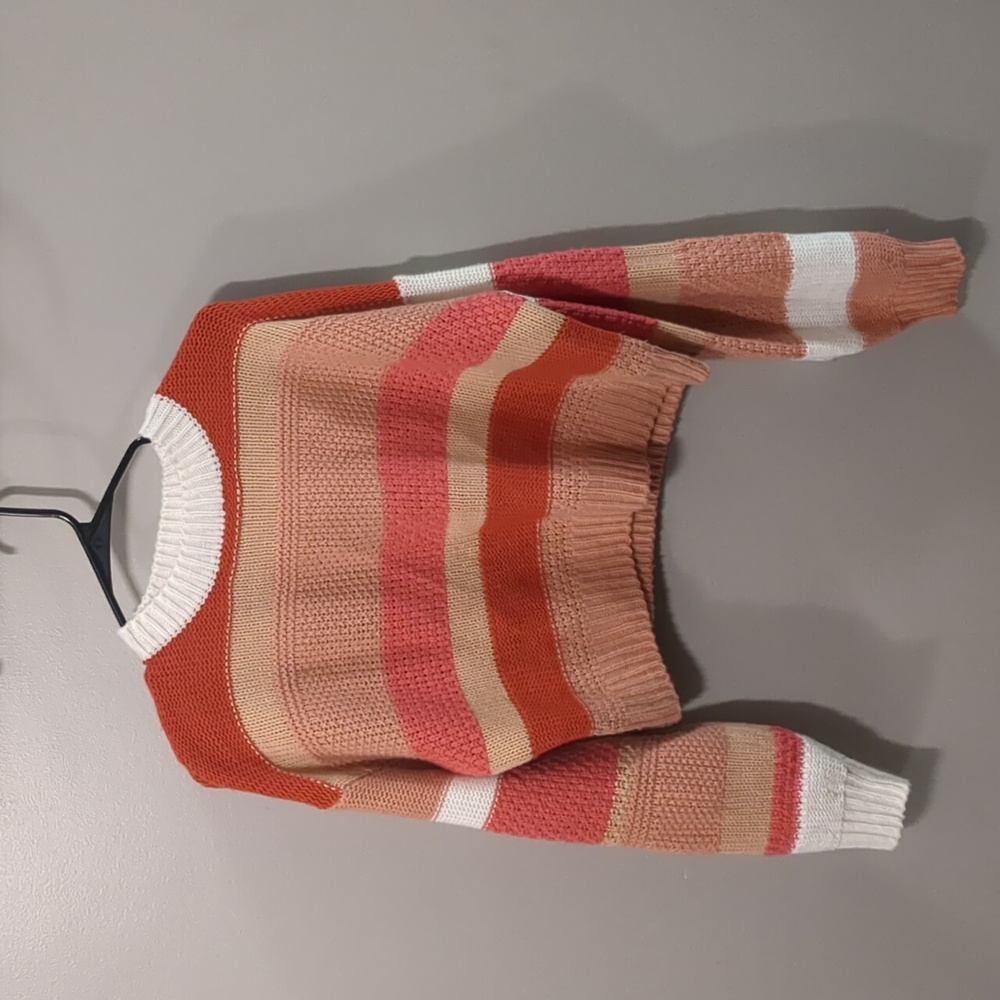 Stripe sweater crewneck